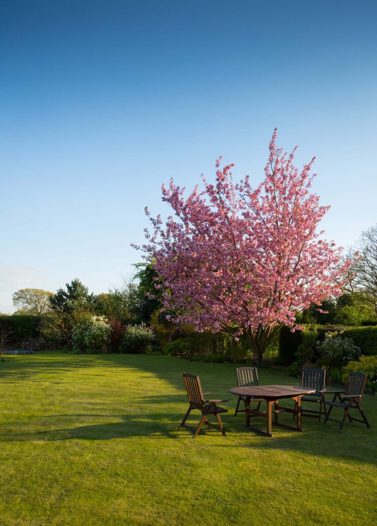 essential garden bartlett light blue stack chair